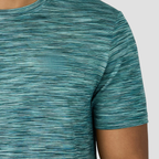 Absanoh Men's Trail 2.0 Reflective Performance Tracksuit in Light Teal