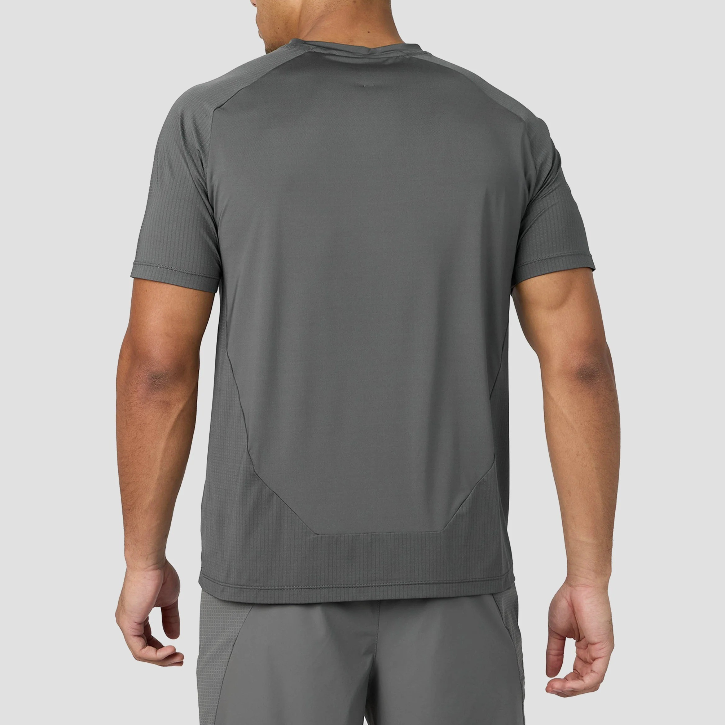 Absanoh Reflective Cement Grey Technical Tracksuit