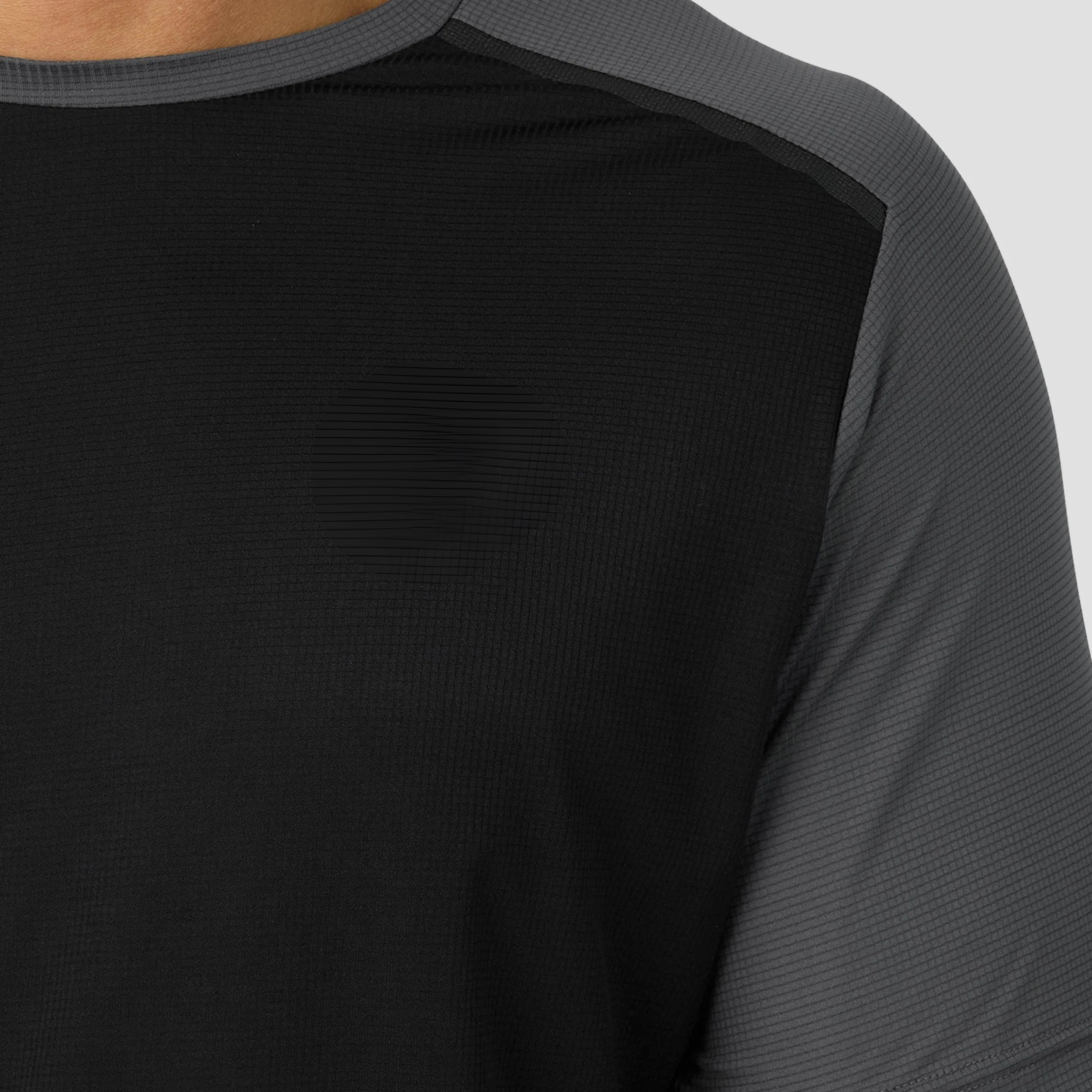 Absanoh Breathable Stretch Summer Training Tracksuit Black Asphalt