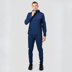 Montirex Men's Trail Windbreaker Navy Blue Weather Resistant Performance Jacket