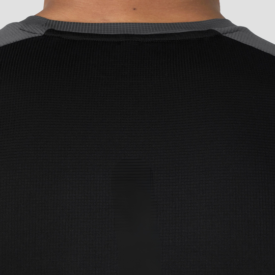 Absanoh Breathable Stretch Summer Training Tracksuit Black Asphalt