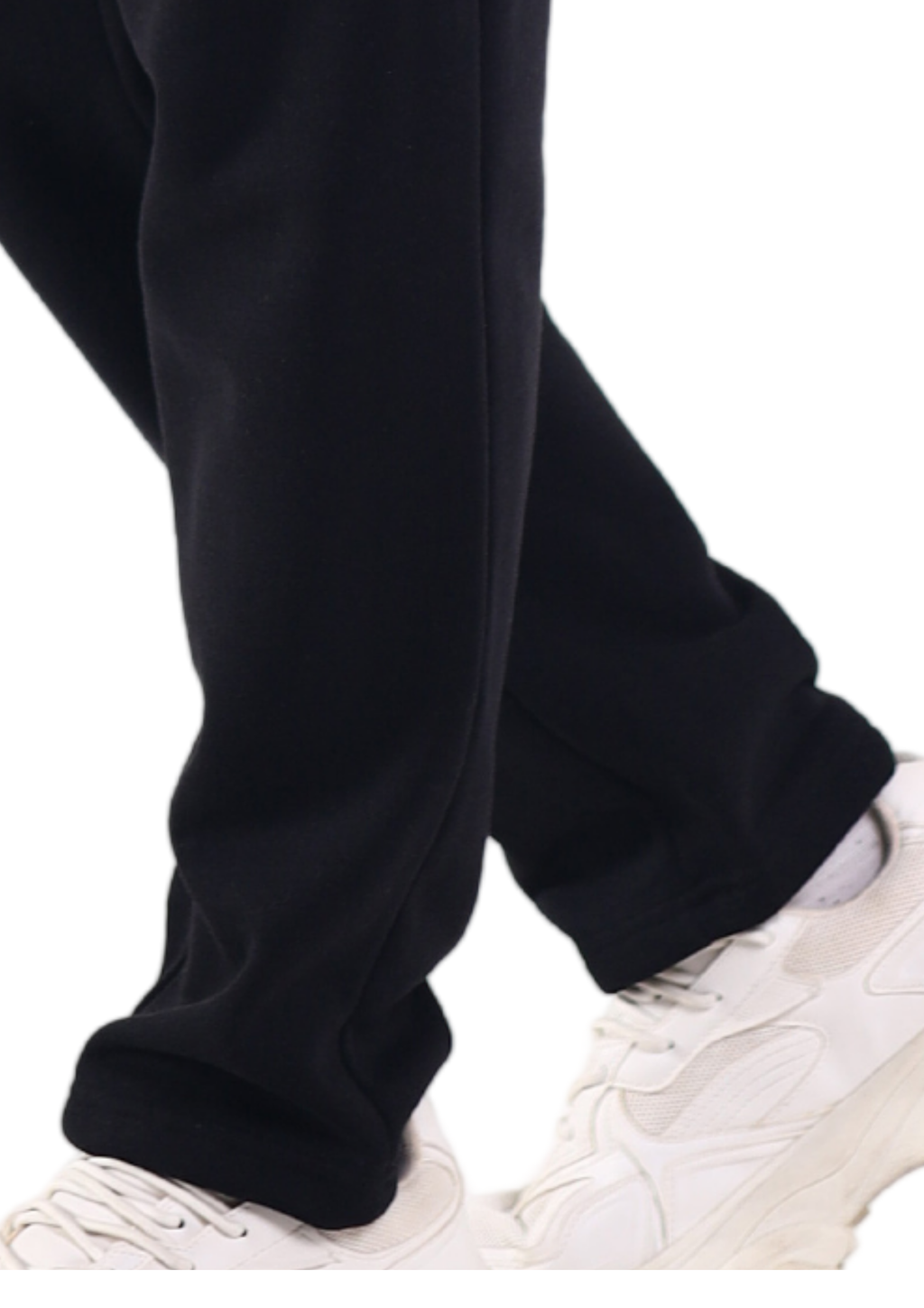Men Open Hem Jogging Bottoms