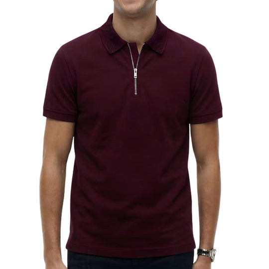 Regent Zip Polo Shirt