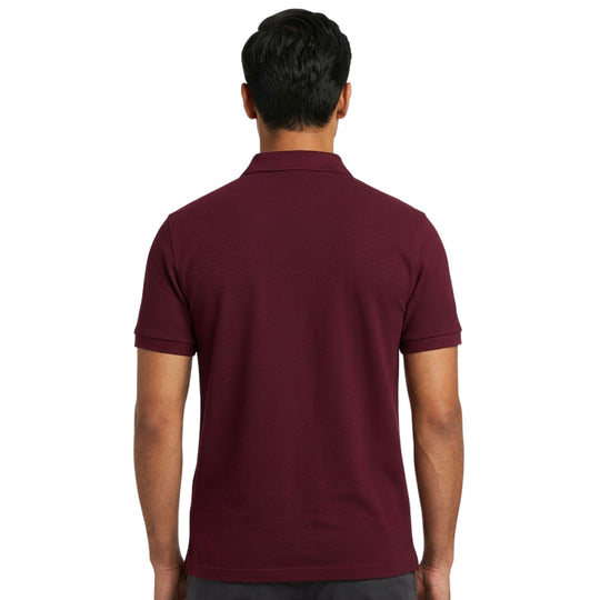 Classic Maroo Button Polo Shirt