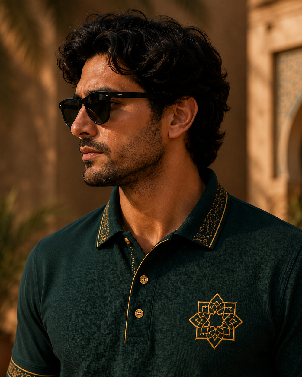 Royal Star Pine Green Polo Shirt