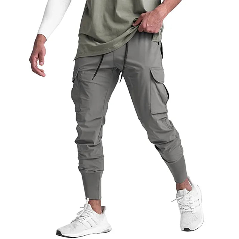 Camouflage Thin Loose Stretchy Sweatpants