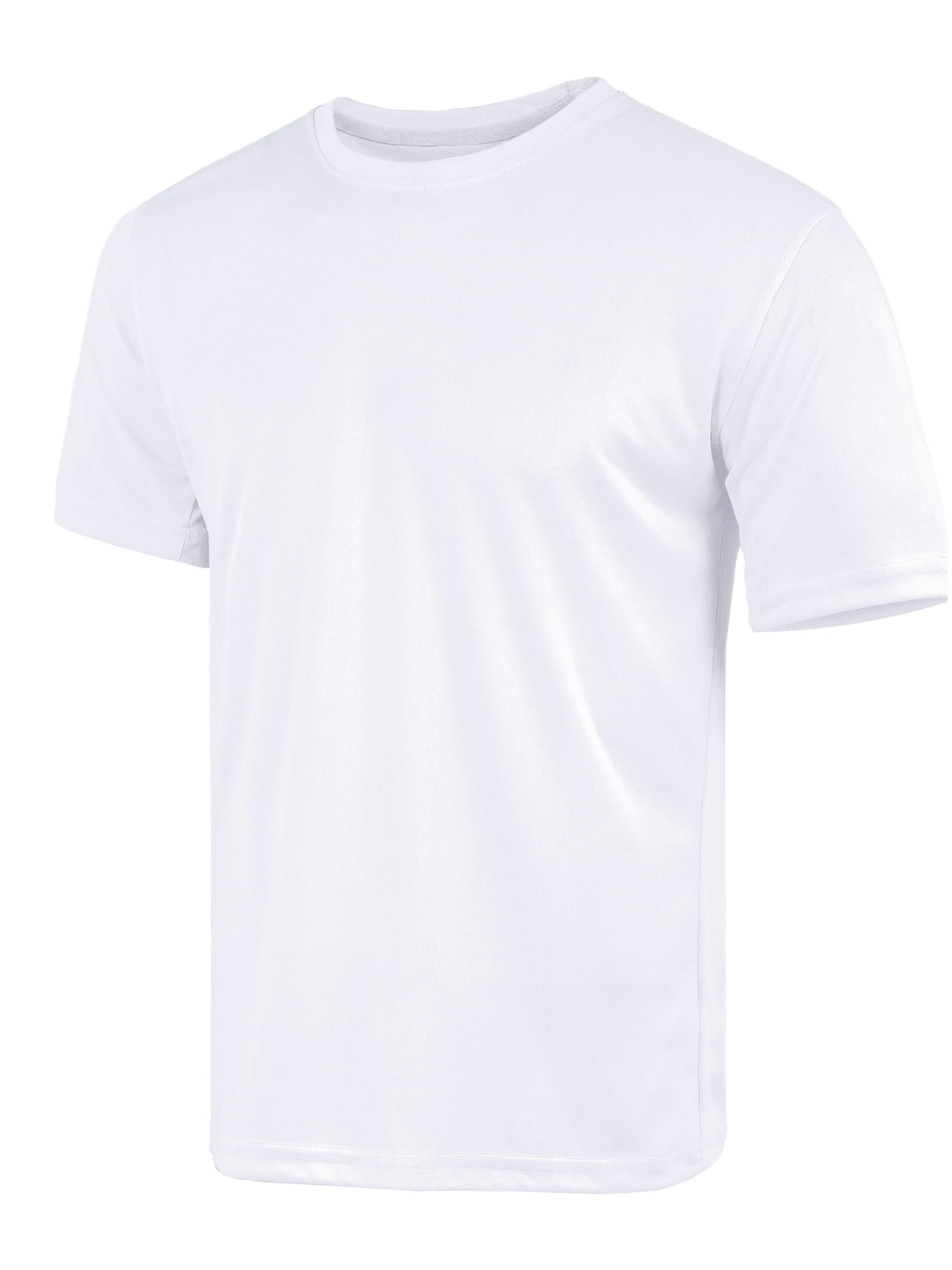 5-Pack Multicolor Men Summer Cotton Shirt - Super Soft Plain Tees