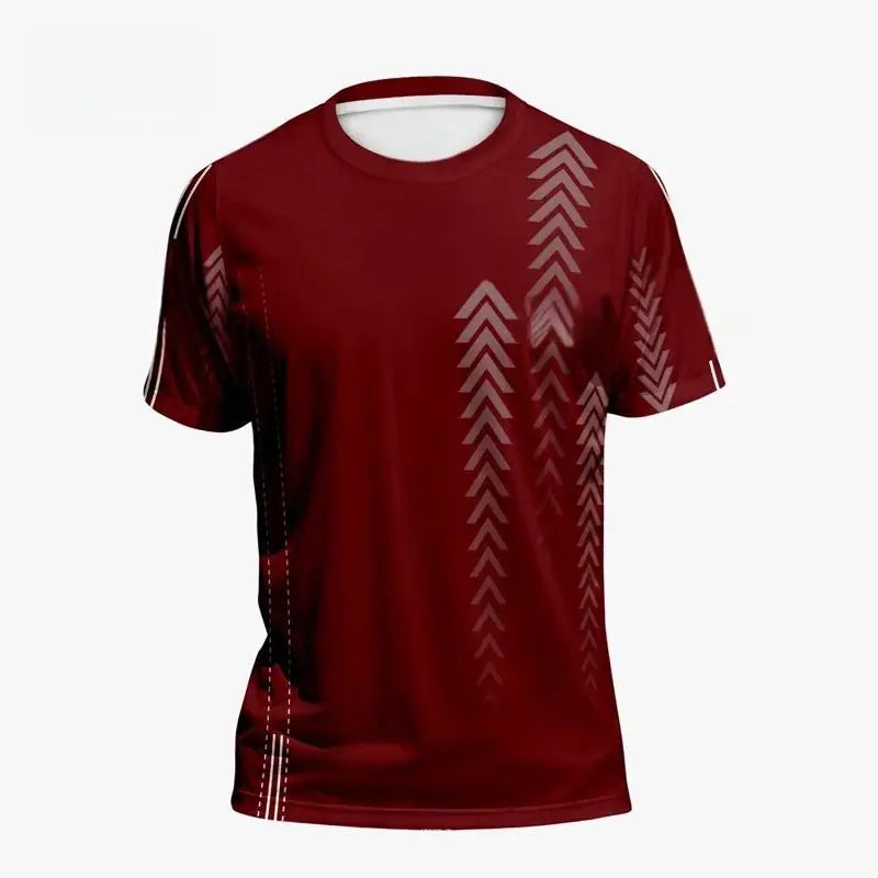 3D Gradient Short Sleeve T-Shirt