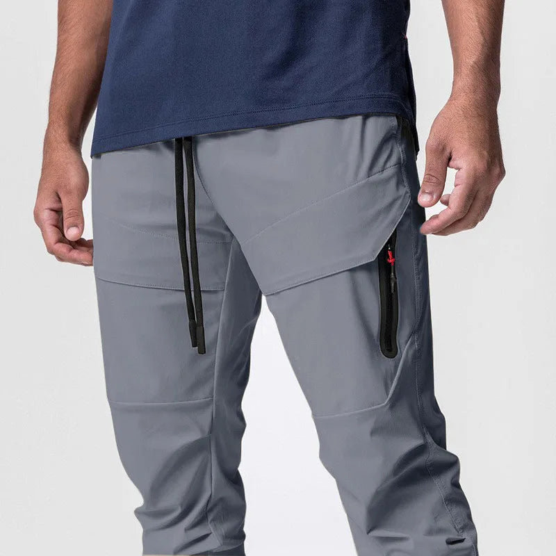 Men Thin Loose Quick Drying Stretch Pants