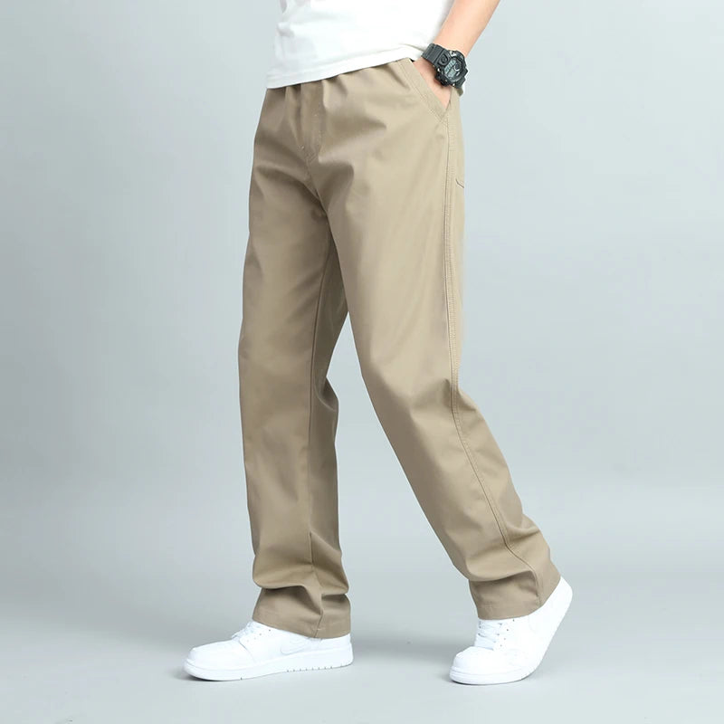 Loose Fit Straight Leg Multi Pocket Pants