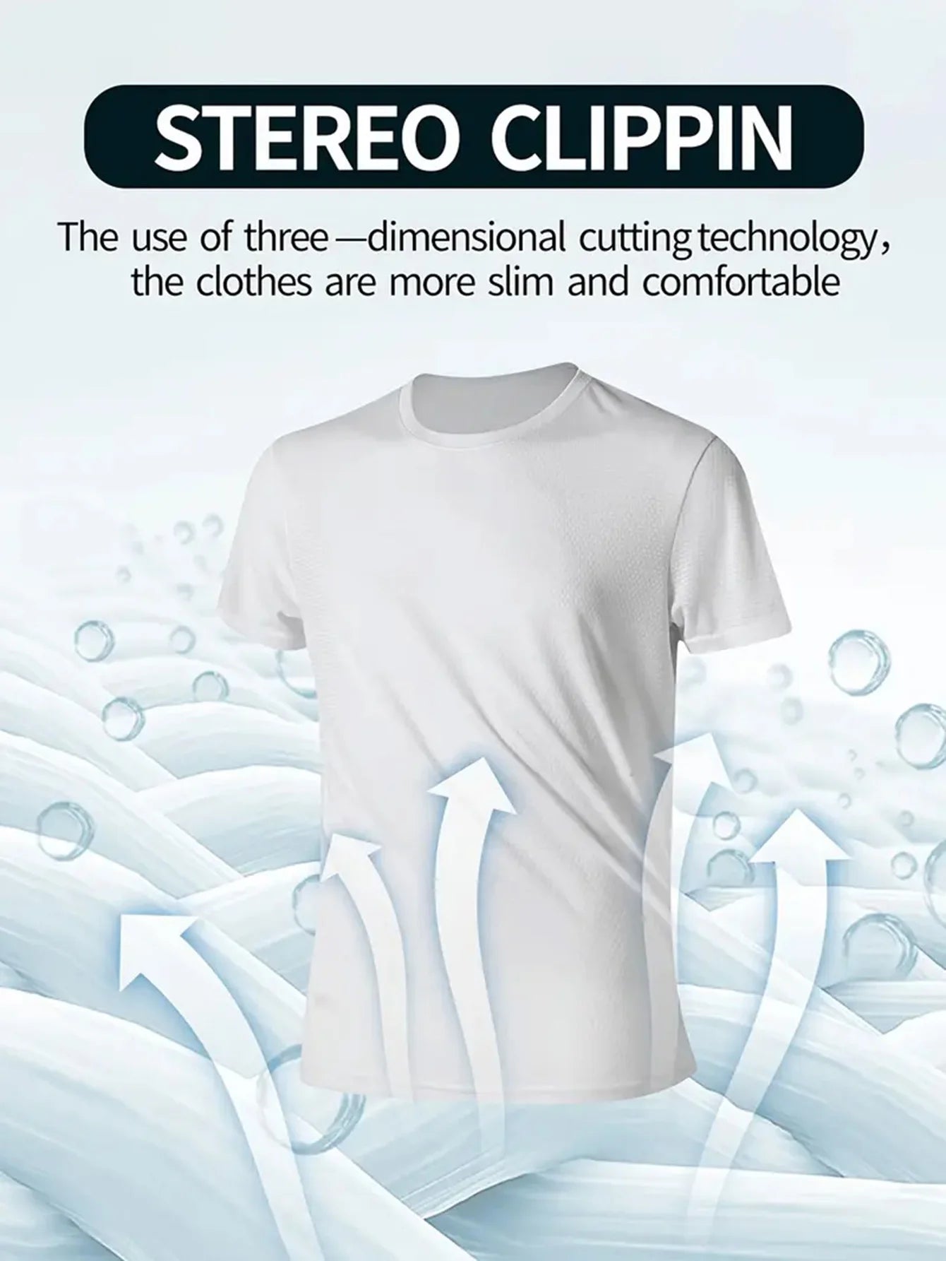 4-Pack White Ultra Light Men Quick Drying Shirt