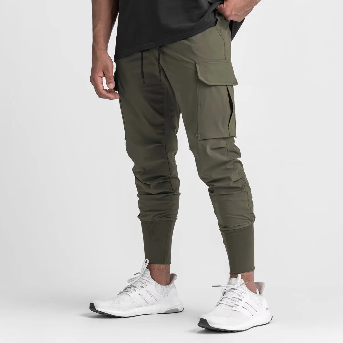 Camouflage Thin Loose Stretchy Sweatpants