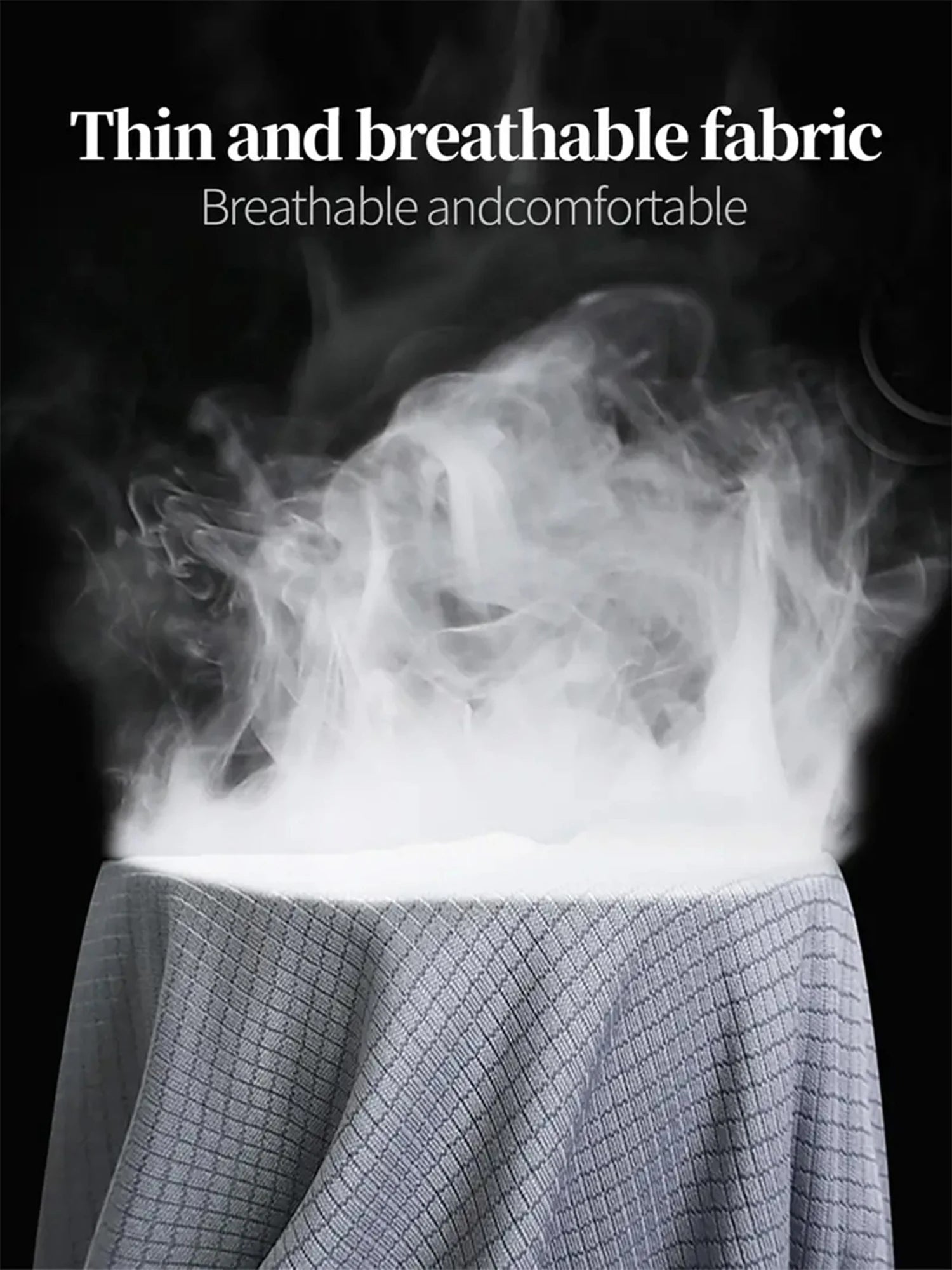 7 Pcs Gray Ultralight Men Quick Dry Breathable Shirt