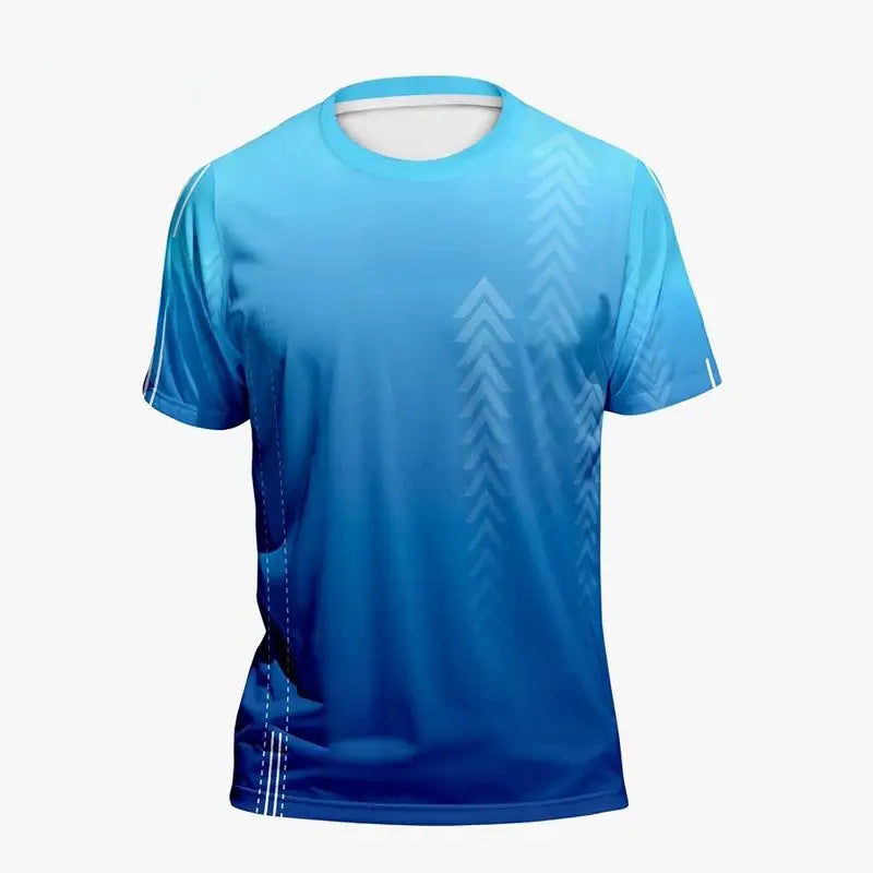 3D Gradient Short Sleeve T-Shirt