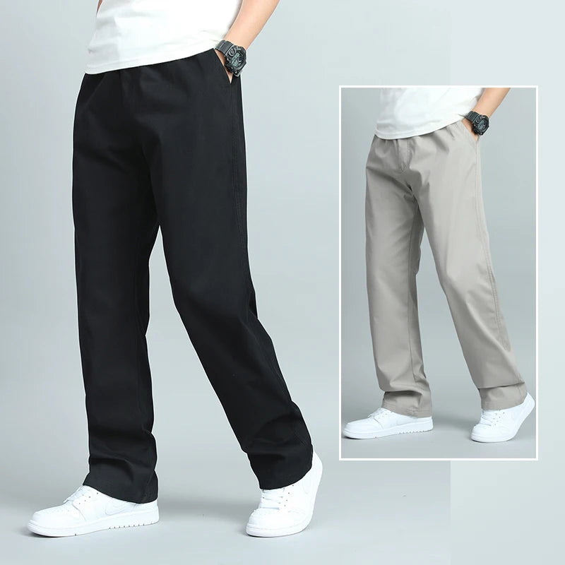 Loose Fit Straight Leg Multi Pocket Pants