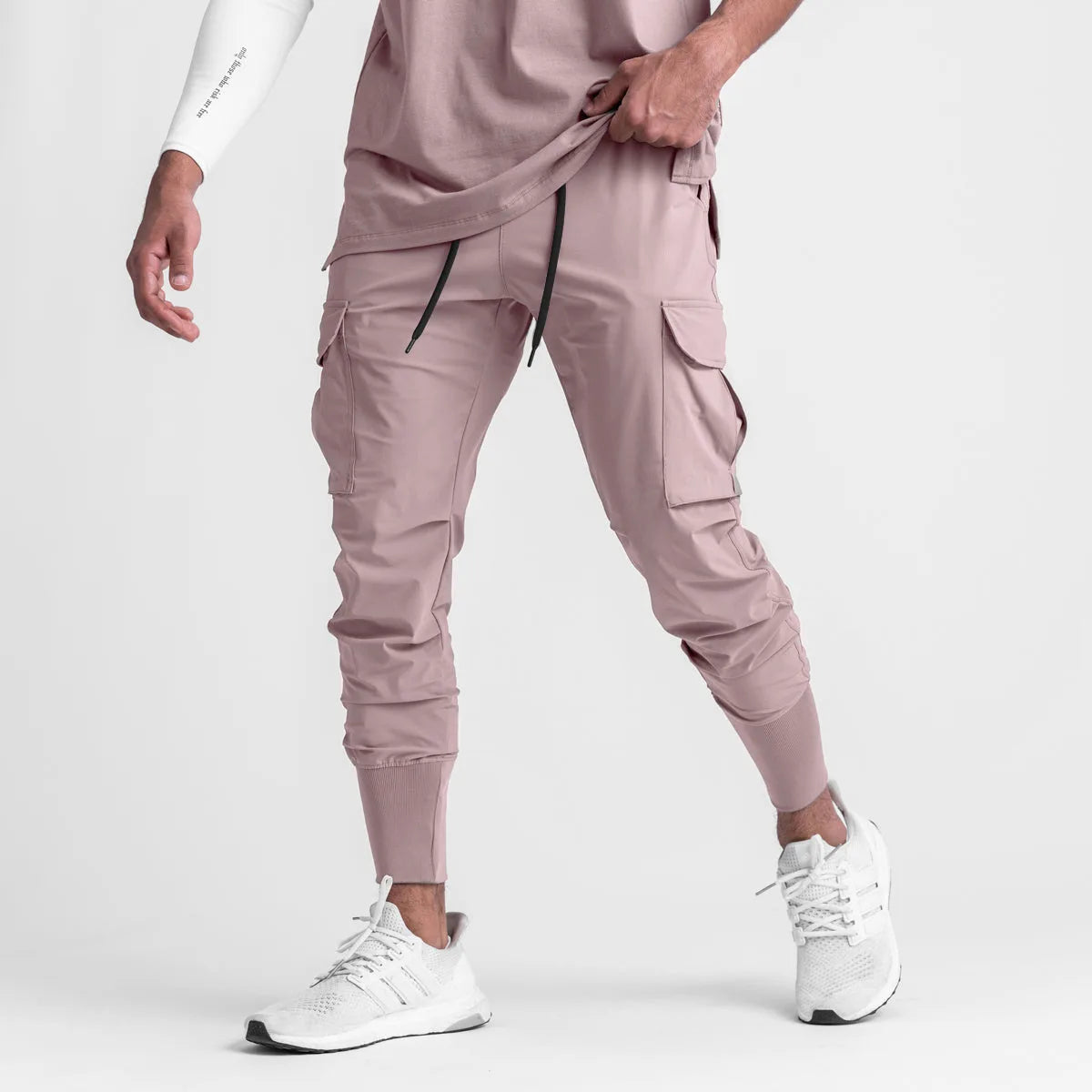 Camouflage Thin Loose Stretchy Sweatpants
