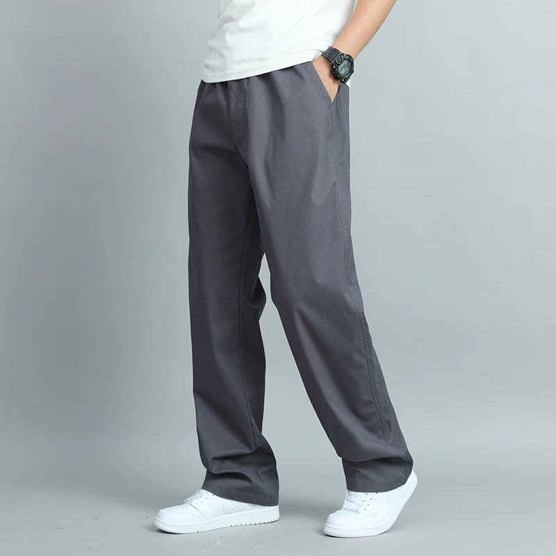 Loose Fit Straight Leg Multi Pocket Pants