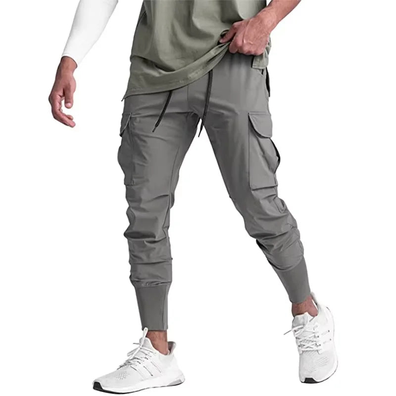 Camouflage Thin Loose Stretchy Sweatpants