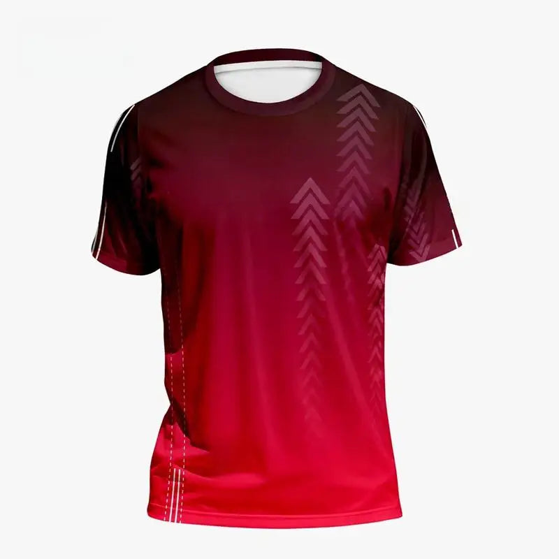 3D Gradient Short Sleeve T-Shirt