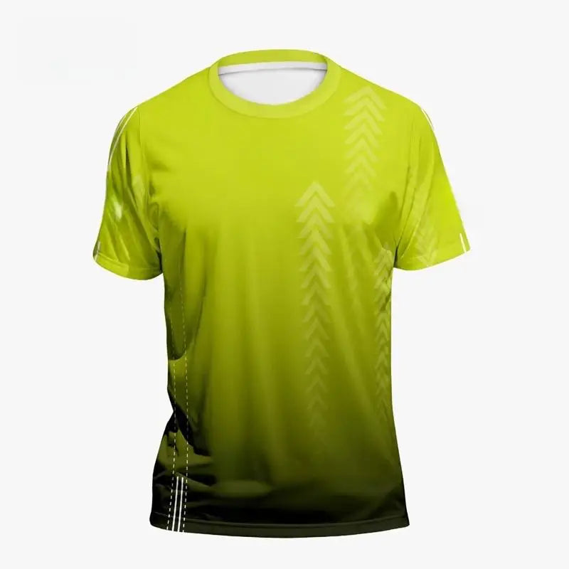 3D Gradient Short Sleeve T-Shirt