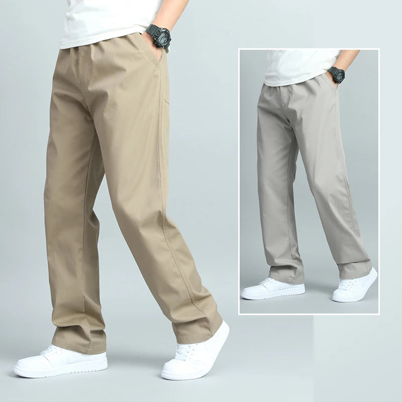 Loose Fit Straight Leg Multi Pocket Pants