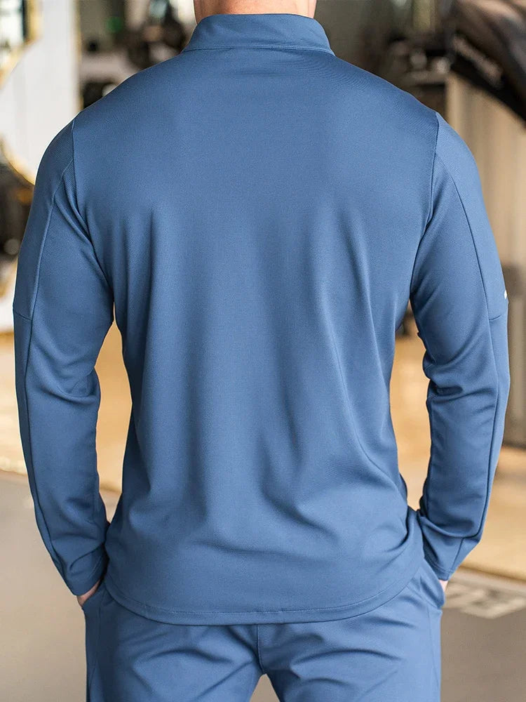 Full Zip Jogging Workout Sweatshirt