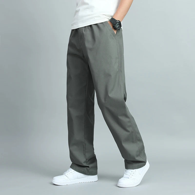 Loose Fit Straight Leg Multi Pocket Pants
