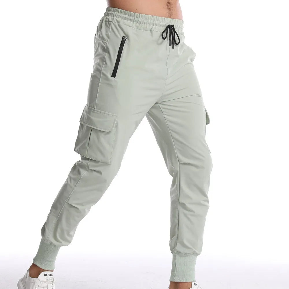 Camouflage Thin Loose Stretchy Sweatpants