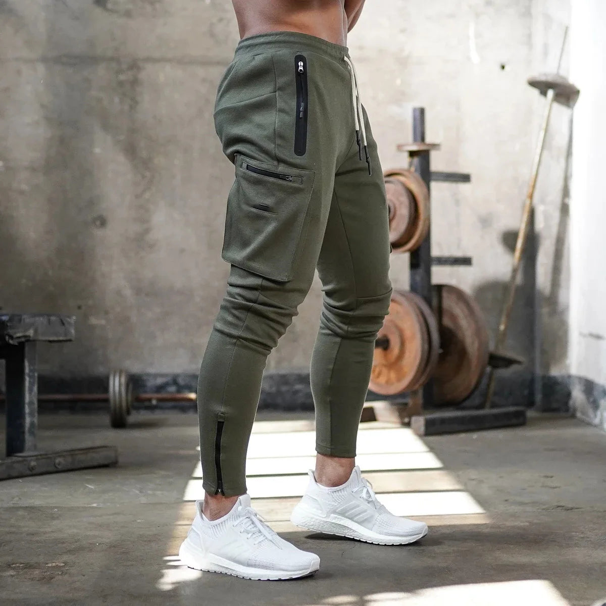 Moisture Absorption Multi Pocket Pants