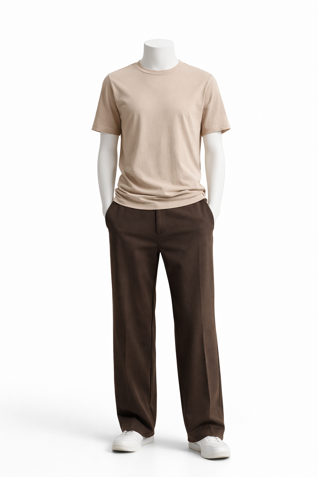 Relaxed Everyday Straight Trousers
