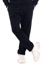 Men Open Hem Tracksuit Jogging Bottoms Fleece Sweatpants - Absanoh Pakistan