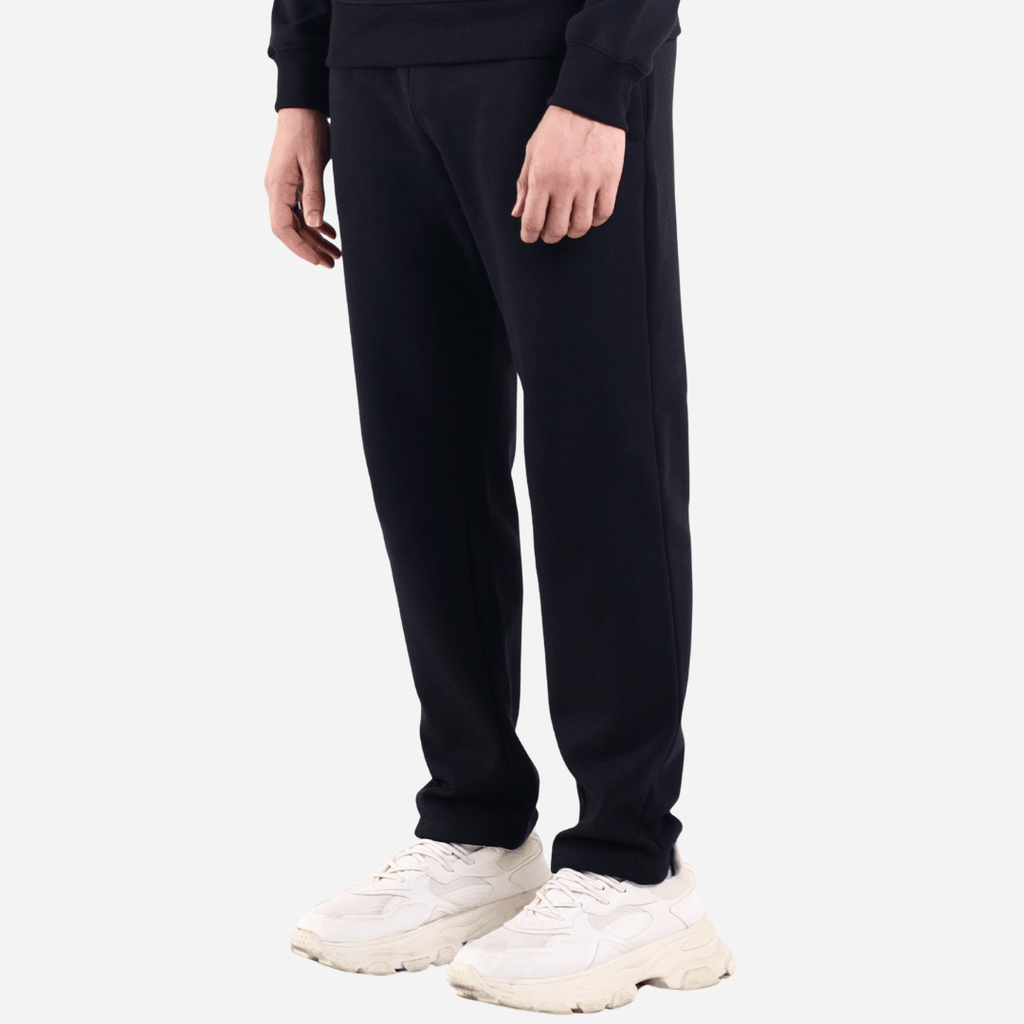 Men Open Hem Tracksuit Jogging Bottoms Fleece Sweatpants - Absanoh Pakistan