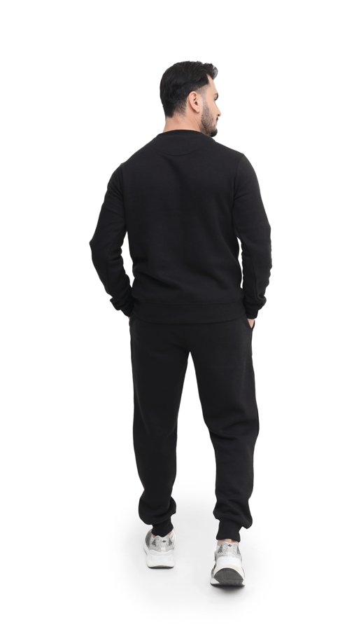 Mens Plain Tracksuits Fleece Pullover Sweatshirts for Men - Absanoh Pakistan