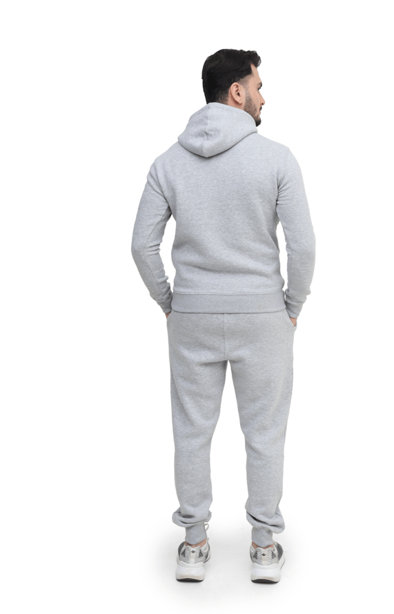 Mens Tracksuit Set, Fleece Pullover Hoodie and Jogger 2Pc Set - Absanoh Pakistan