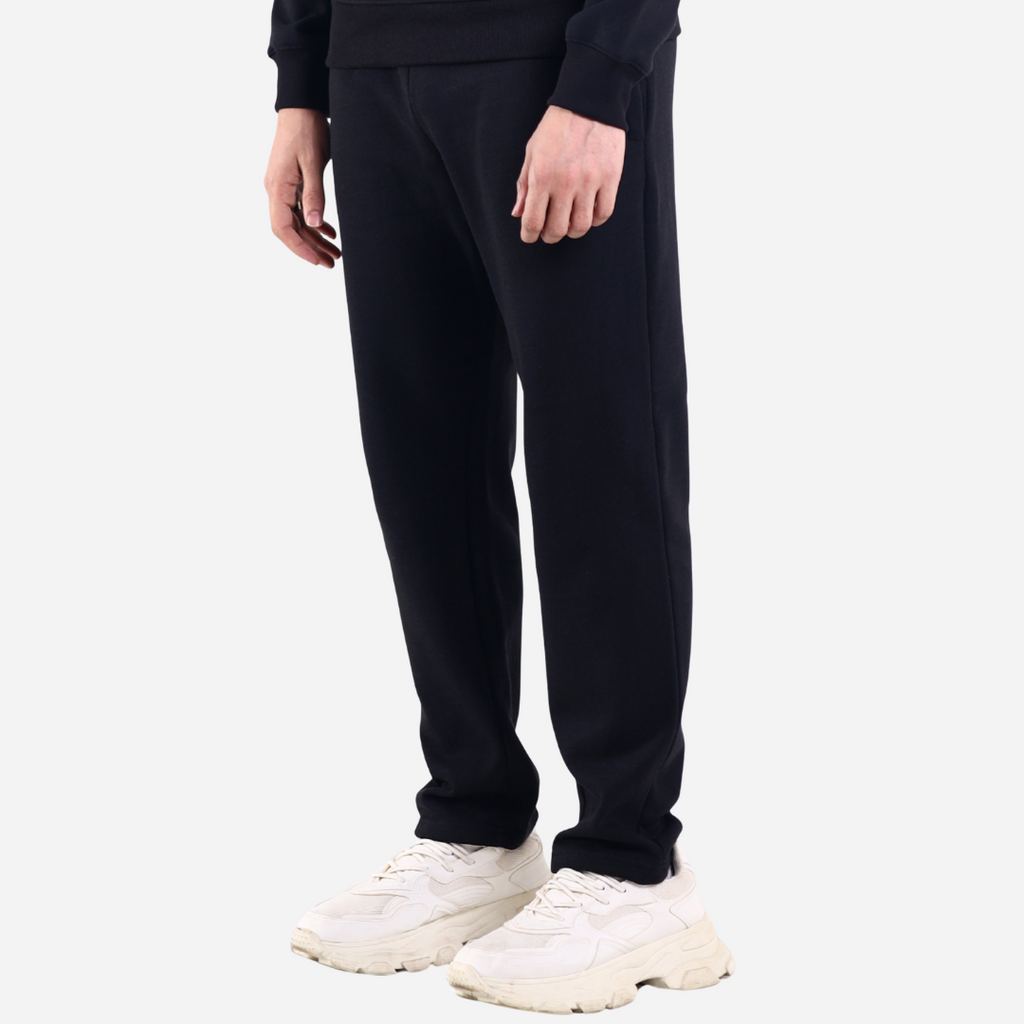 Men Open Hem Jogging Bottoms