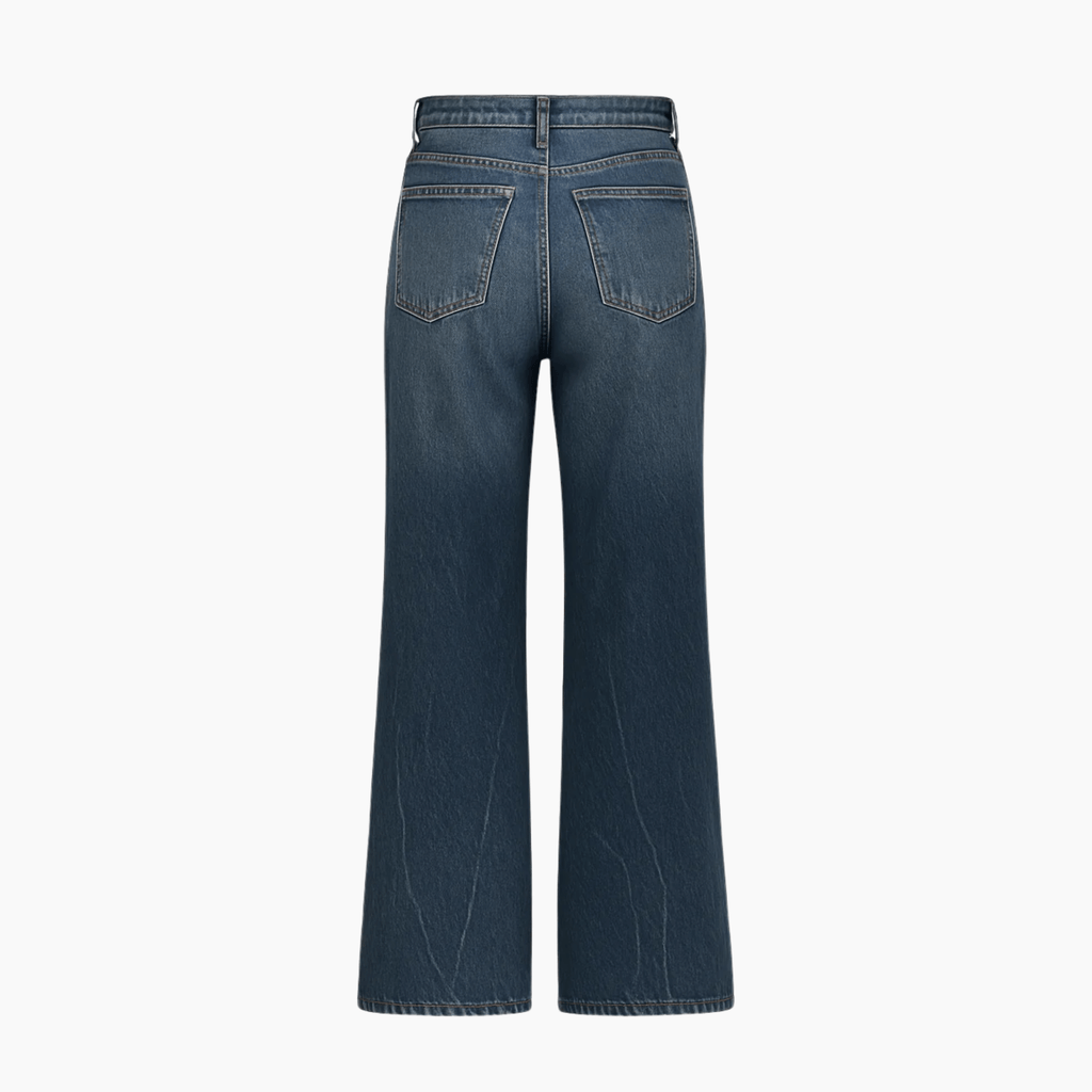 Women Low - Rise Wide Leg Jeans - Absanoh Pakistan